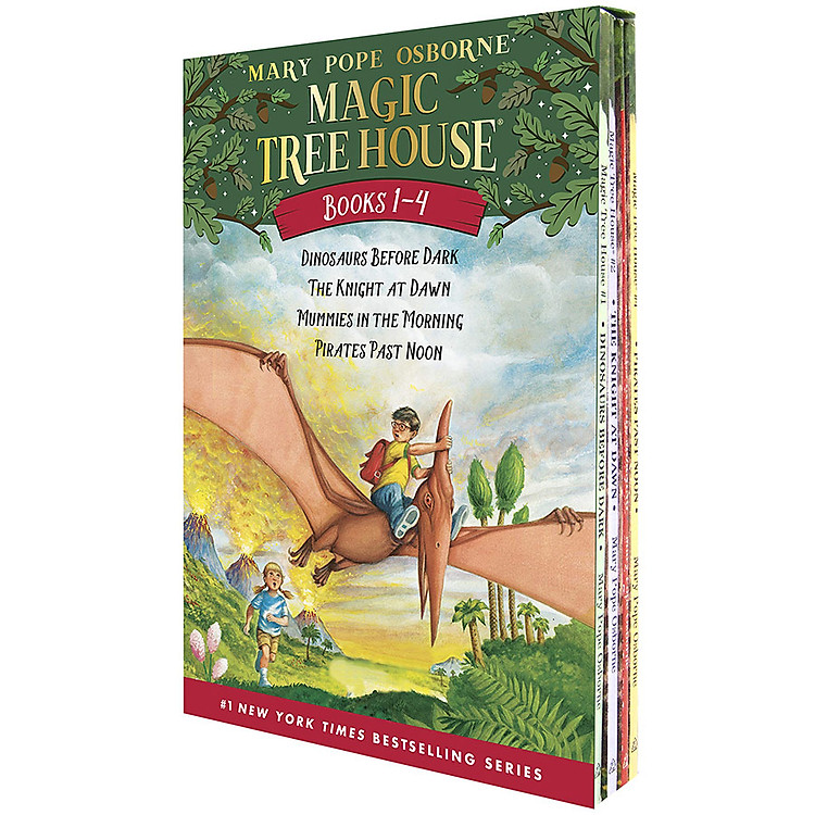 Sách Magic Tree House Books 1 - 4 (Boxed Set)