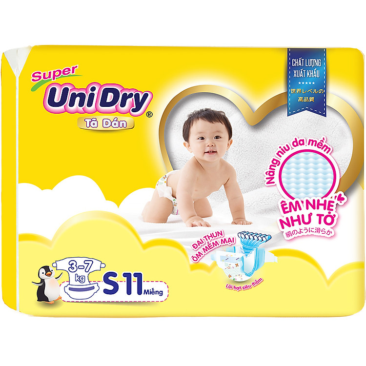 Tã Dán UniDry Super S11 (11 Miếng)