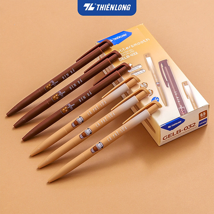 Bút gel Buttersmooth Thiên Long GELB-032 (Mực xanh) - Ảnh 4