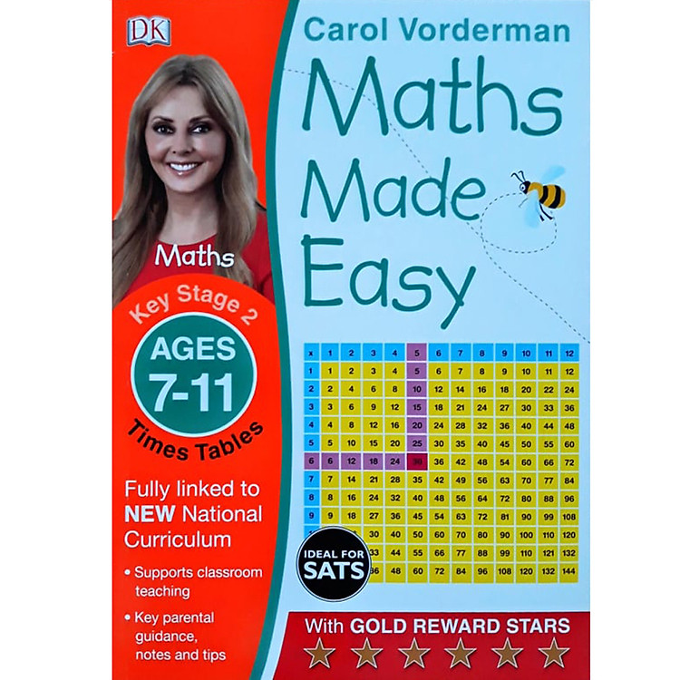 Sách Times Tables Ages 7-11 Key Stage 2