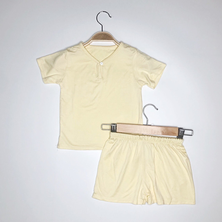 Đồ bộ quần áo cộc hè peekaboo cho bé phong cách hàn quốc chất liệu 100% cotton thun lạnh mát mềm mịn cao cấp trai và gái