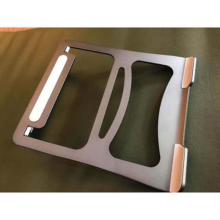 Kệ đỡ, giá nâng đỡ tản nhiệt cho máy tính, laptop, macbook thông minh gấp gọn - MÀU XÁM