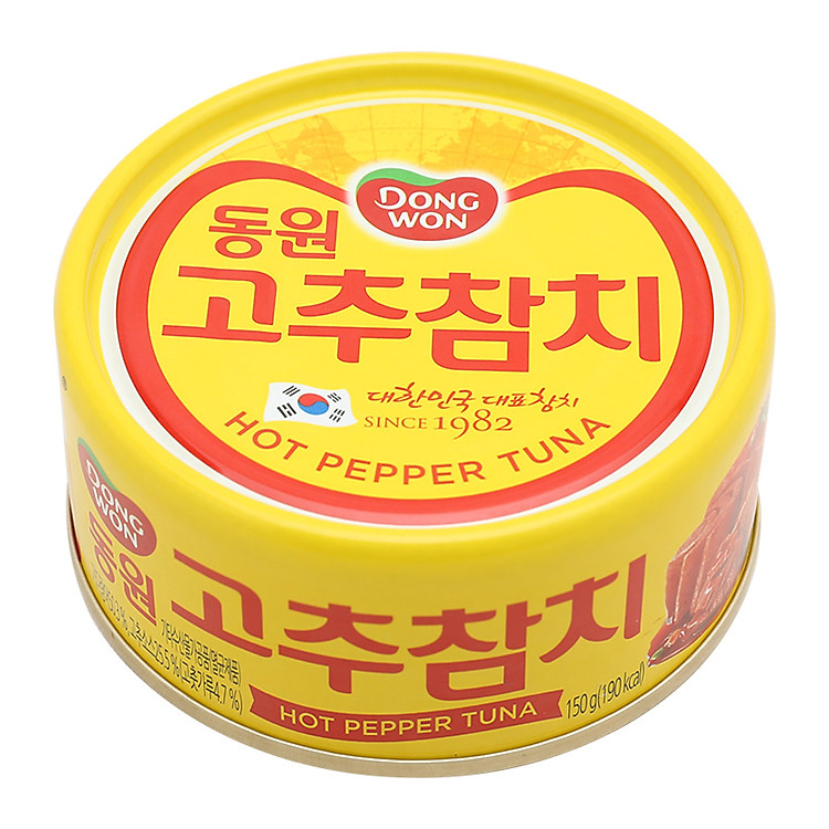 Cá ngừ Dongwon Hàn Quốc vị cay (150g/hộp)