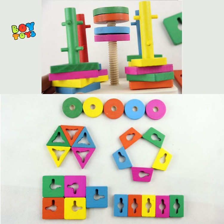 Đồ Chơi Gỗ Luyện Tay Cho Bé Chính hãng Tiết kiệm - Hình ảnh 3