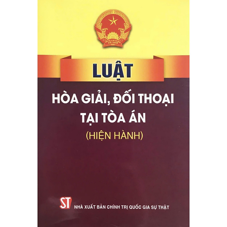 Luật Hòa Giải Đối Thoại Tại Tòa Án (Hiện Hành)