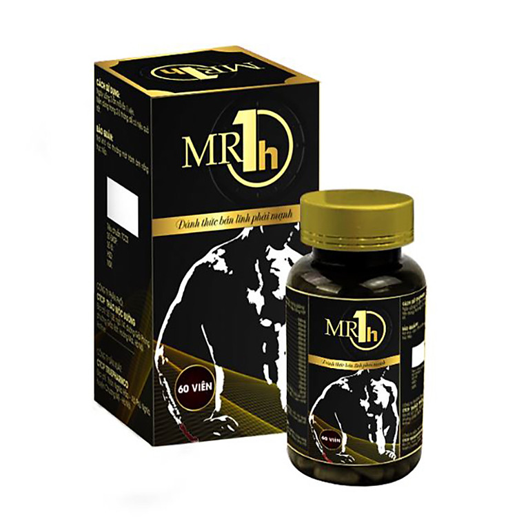 Mr 1h viên uống tăng cường sinh lý nam - Hộp 60 viên