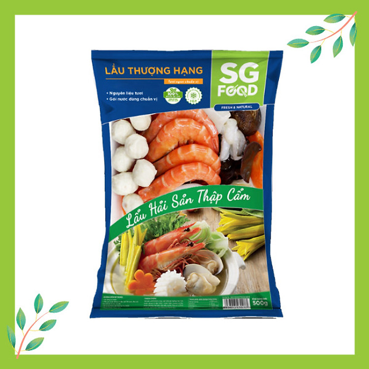 Hải Sản Lẩu Thập Cẩm SG Food Gói 500g