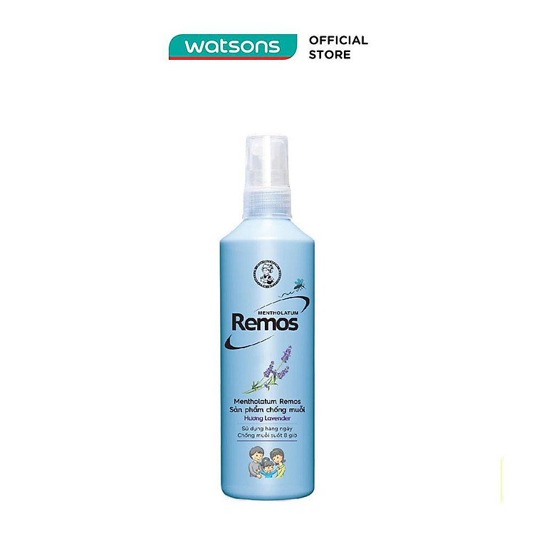 Xịt Chống Muỗi Remos Hương Oải Hương 150ml
