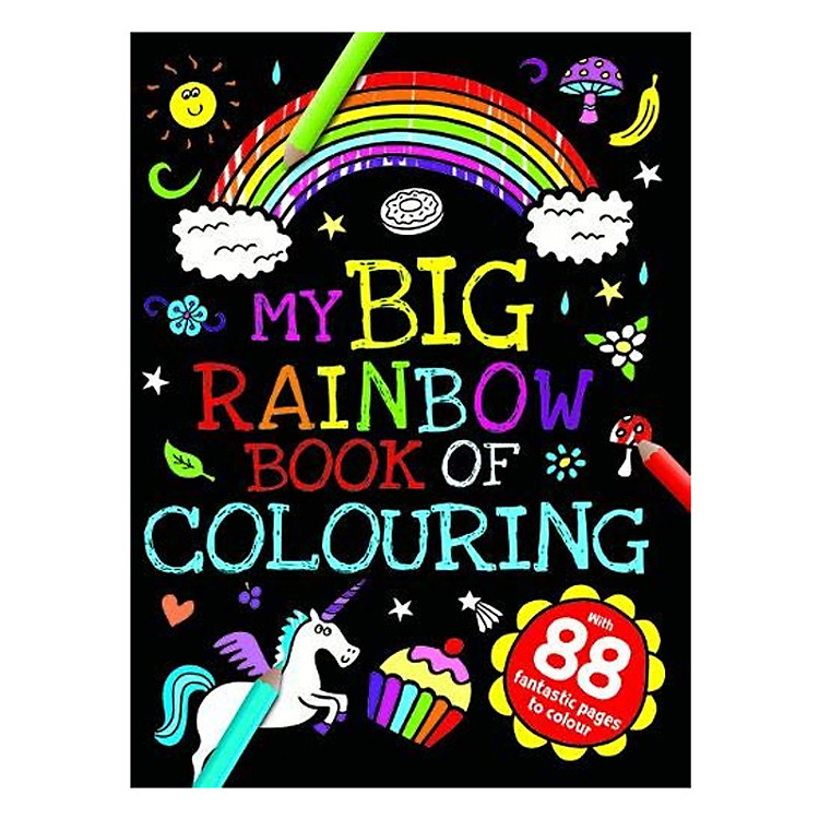 Sách tô màu My Big Rainbow Book of Colouring