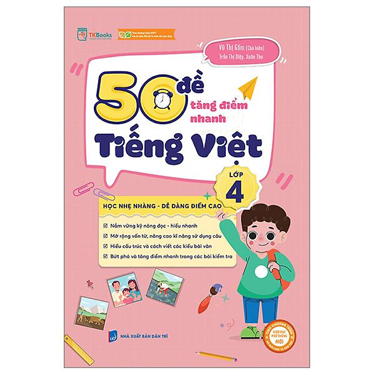 50 Đề Tăng Điểm Nhanh Tiếng Việt 4