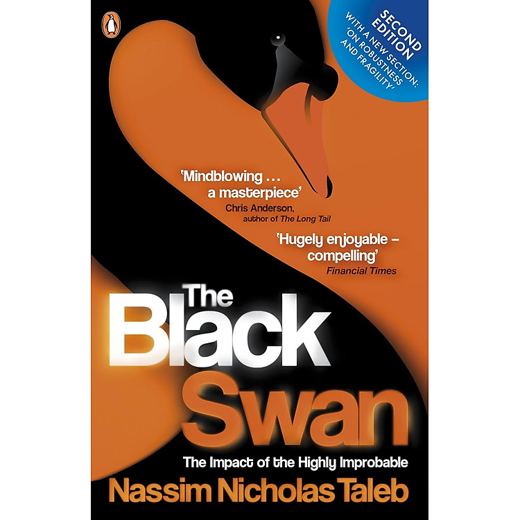 Sách Ngoại Văn - The Black Swan: The Impact of the Highly Improbable (by Nassim Nicholas Taleb (Author))