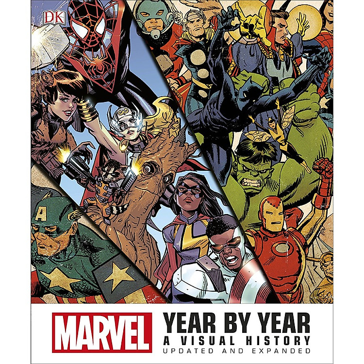 Sách Marvel Year By Year Updated Edition