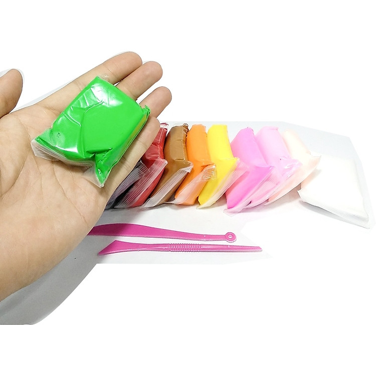 Đất Sét Nhẹ Màu 12 Túi