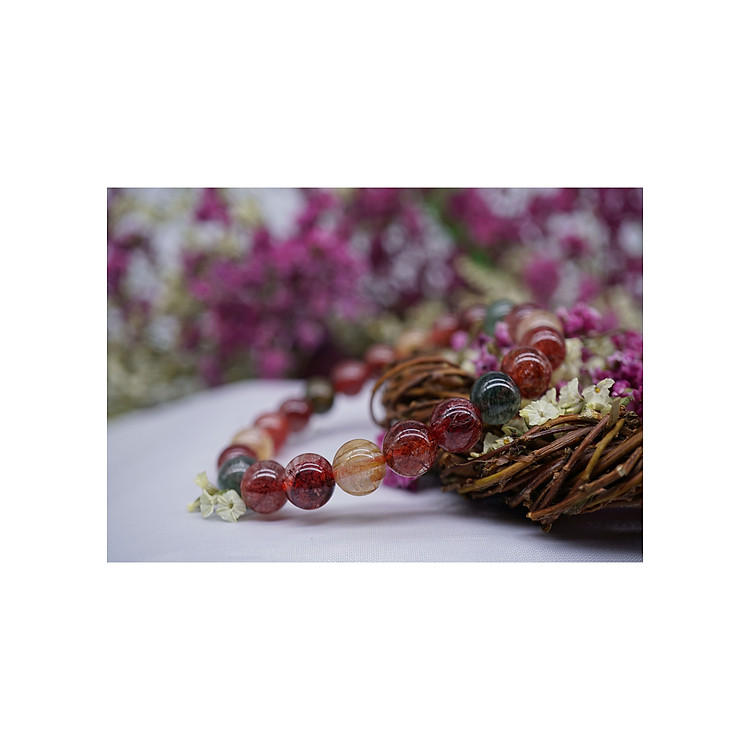 Vòng tay phong thủy đá Thạch Anh Tóc Tam Tài, Vòng tay đá Thạch Anh Tóc Tam Tài VIP cao cấp