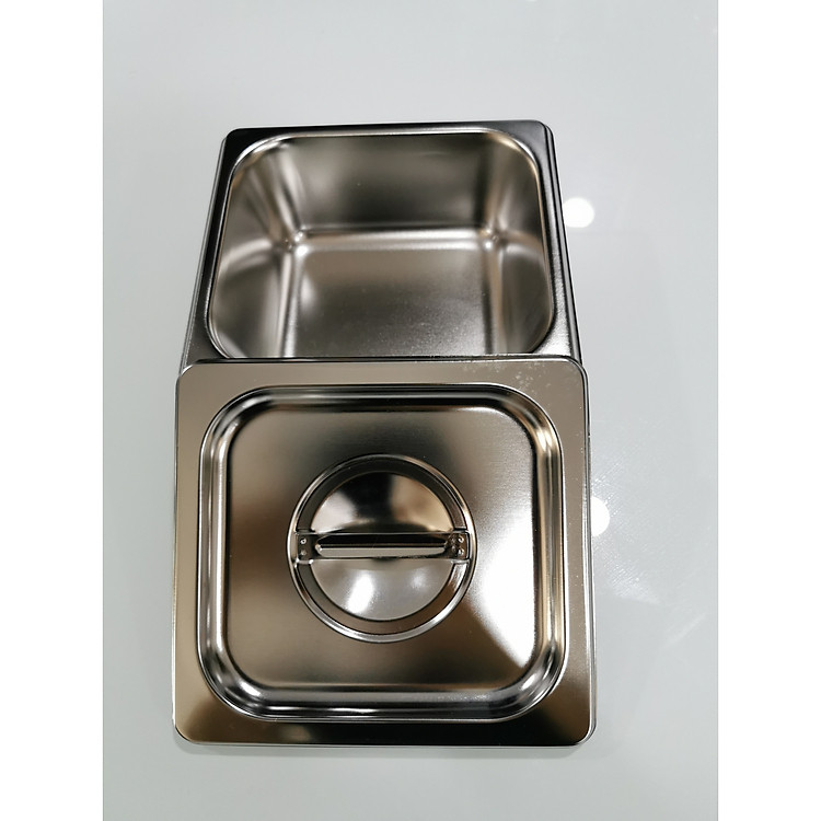 Khay đựng topping khay GN 1/6