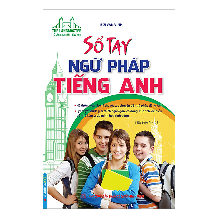 Sách Sổ Tay Ngữ Pháp Tiếng Anh (Tái Bản 2019)