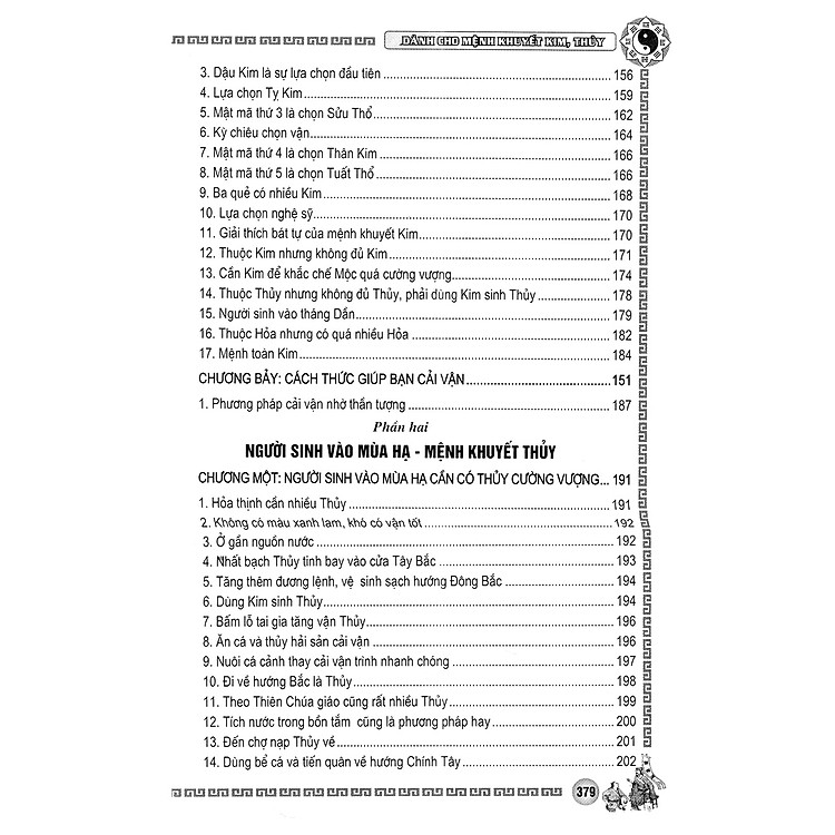 Phong Thủy Cải Vận - Dành Cho Mệnh Khuyết Kim, Thủy (Quyển Xuân, Hạ) - Ảnh 7