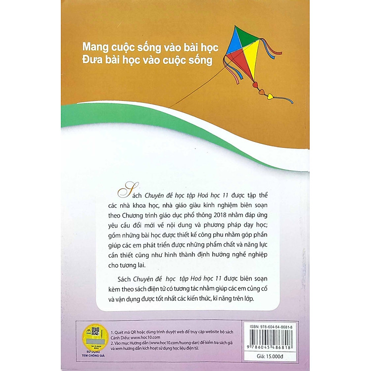 Chuyên Đề Học Tập Hoá Học 11 (Cánh Diều) (2023) - Ảnh 3