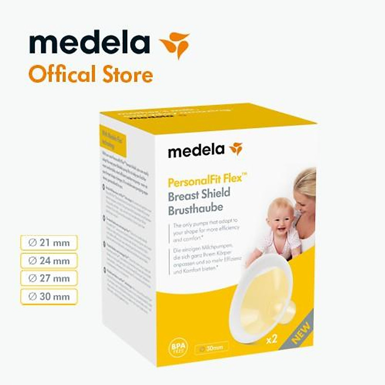 Phụ kiện máy hút sữa Medela, phễu Flex 24mm Tiết kiệm - Hình ảnh 4