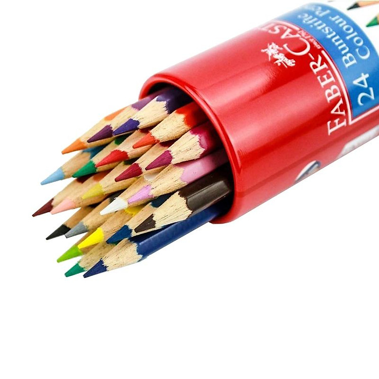 Faber-Chì Màu Lục Giác Castle (24 màu) - Ảnh 4