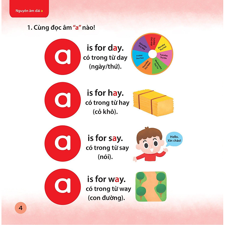 Cùng Con Học Ngữ Âm Tiếng Anh Qua 3 Cấp Độ - Nguyên Âm Dài - Ảnh 6