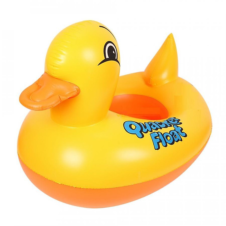 Phao bơi trẻ em xỏ chân YELLOW DUCK cho bé từ 0-5 tuổi tập bơi - POKI