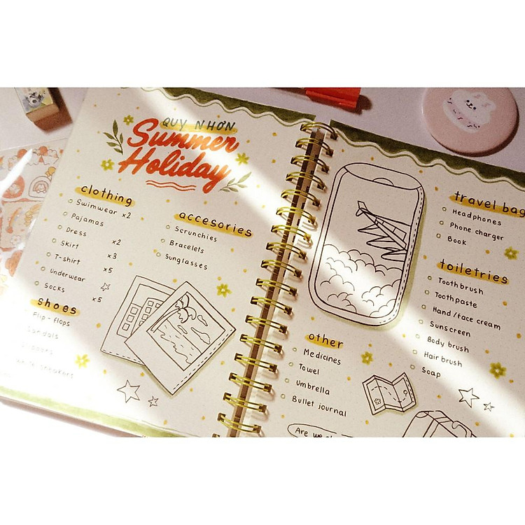 Sổ Lò Xo Kép Dot Grid (200 trang) - Ảnh 2