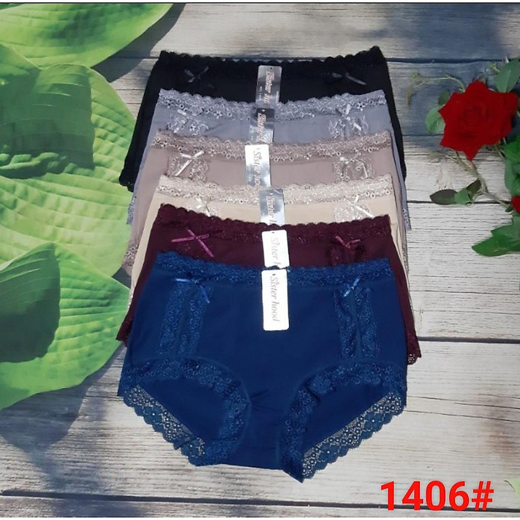 Set 10 Quần lót thun lạnh Thái Lan 1406 (Từ 50kg -60kg)