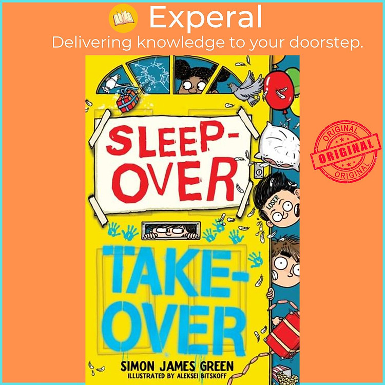 Sách - Sleepover Takeover by Aleksei Bitskoff (UK edition, paperback)