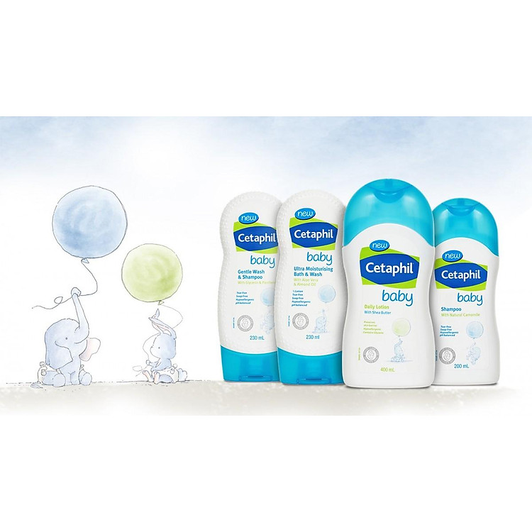Sữa Tắm Trẻ Em Cetaphil Baby 230ml Chính hãng Ưu đãi - Hình ảnh 2