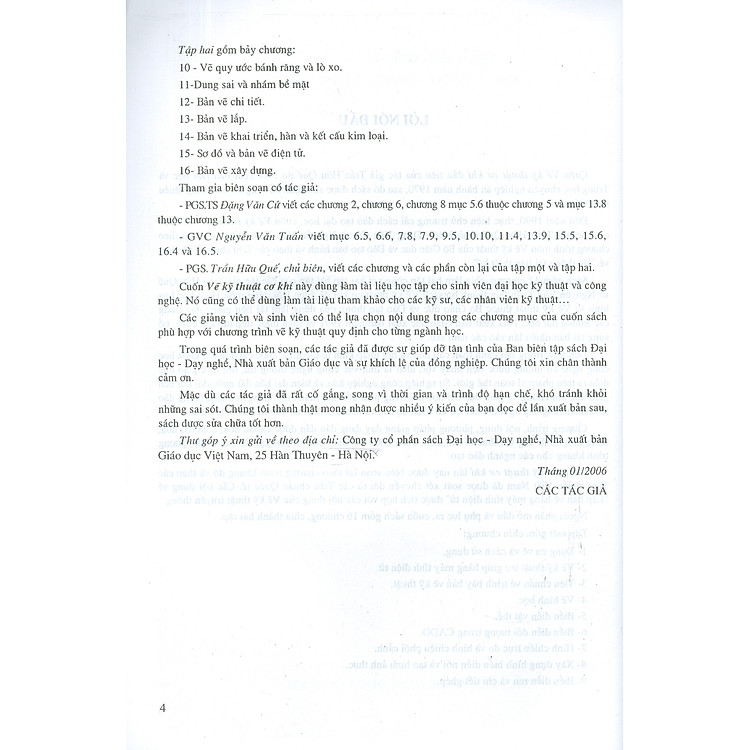 Vẽ Kĩ Thuật Cơ Khí (Tập 2) - Ảnh 4