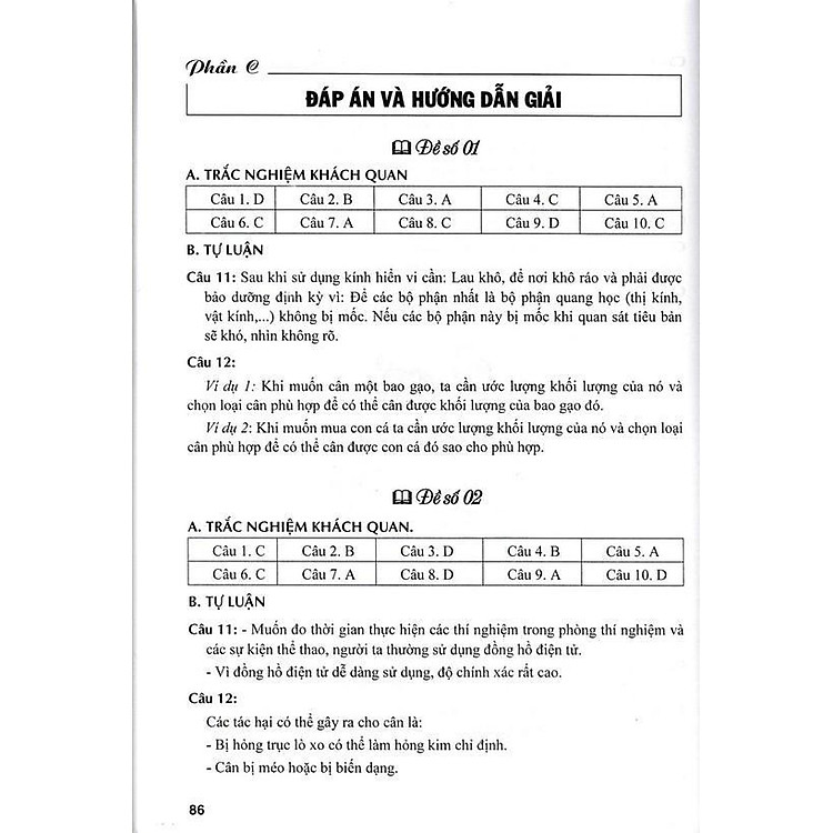Đề Kiểm Tra Khoa Học Tự Nhiên Lớp 6 - Ảnh 3