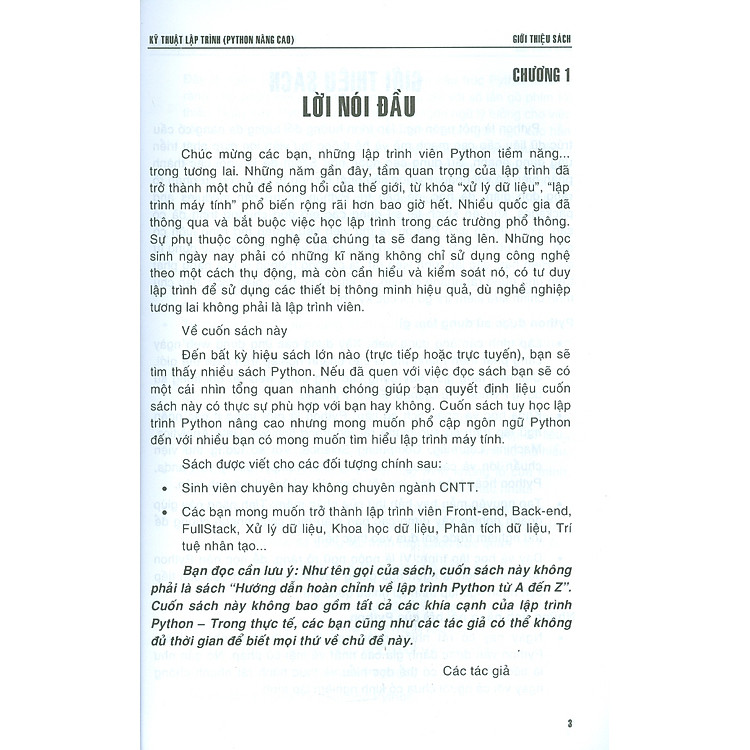 Kỹ Thuật Lập Trình Python Nâng Cao - Ảnh 5