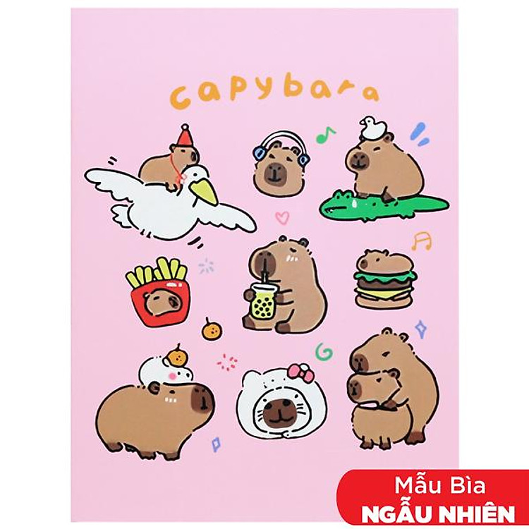 Tập Học Sinh Capybara - 4 Ôly (96 trang, 100gsm) - Ảnh 2