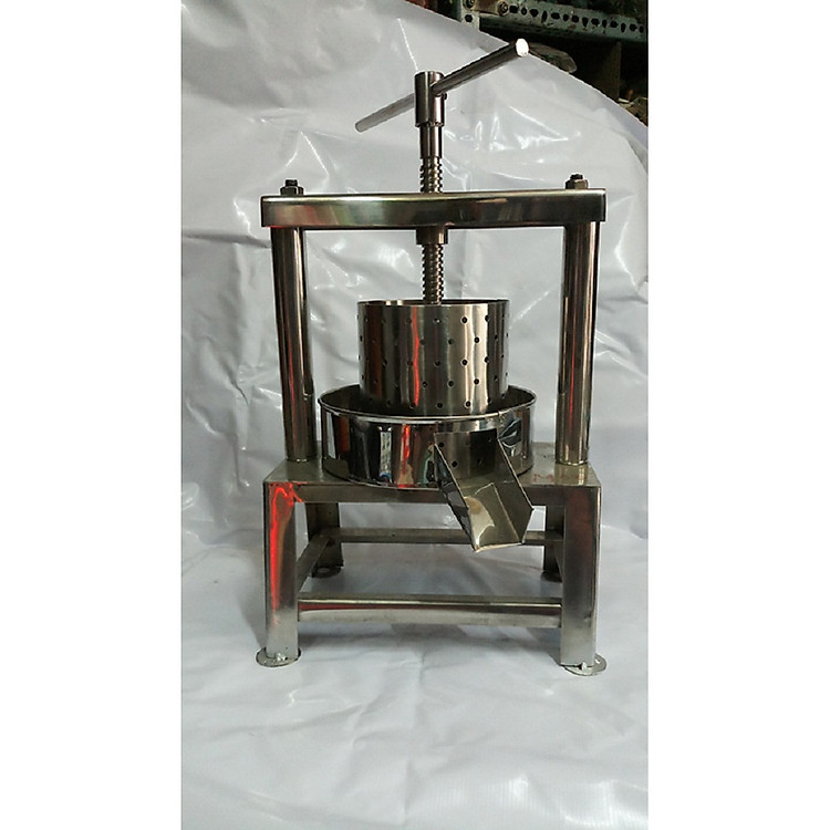 Máy ép mỡ,ép cốt dừa inox bằng tay size nhỏ.