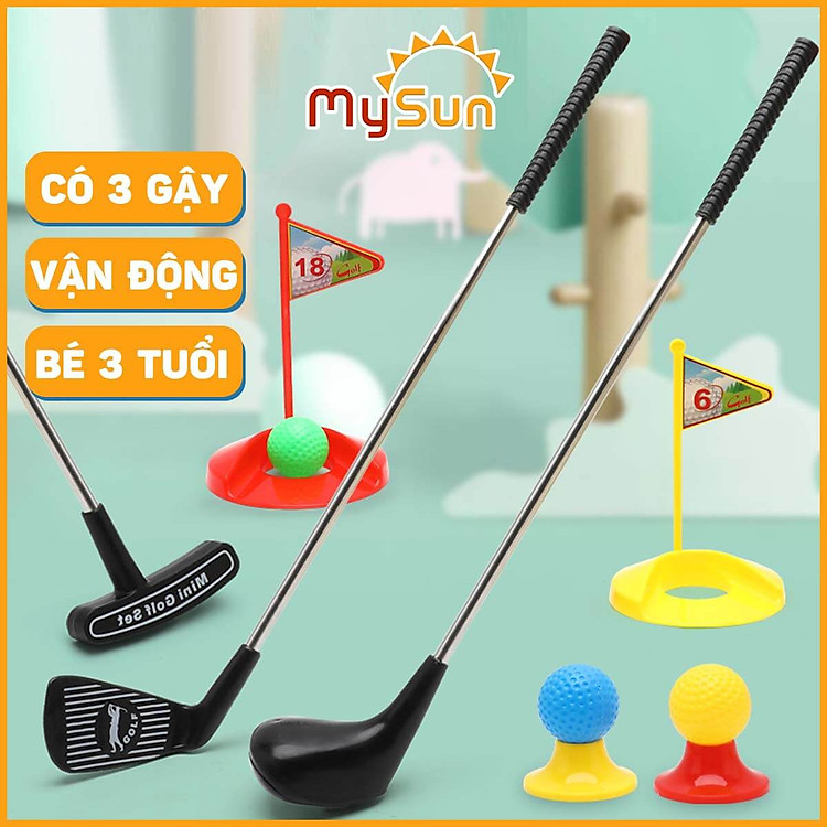 Bộ đồ chơi gậy đánh golf trẻ em Chính hãng Giá tốt - Hình ảnh 3