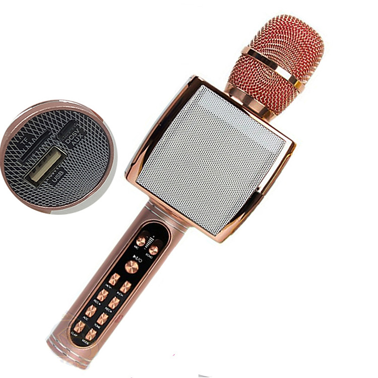 Mic Hát Karaoke Kèm Loa Bluetooth YS-91, Âm thanh cực đỉnh - Hát Cực Hay