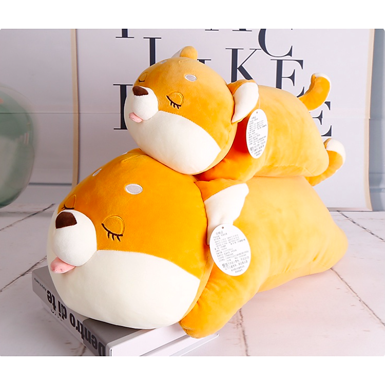 Mua Gấu bông chó Shiba cute 95cm Chính hãng Ưu đãi - Hình ảnh 5