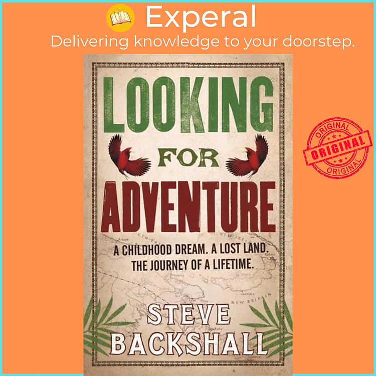 Sách - Looking for Adventure by Steve Backshall (UK edition, paperback)