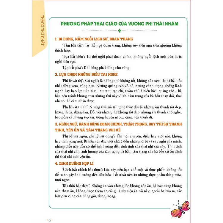 Hành Trình Thai Giáo 280 Ngày - Mỗi Ngày Đọc Một Trang (Tái Bản 2023) - Ảnh 4