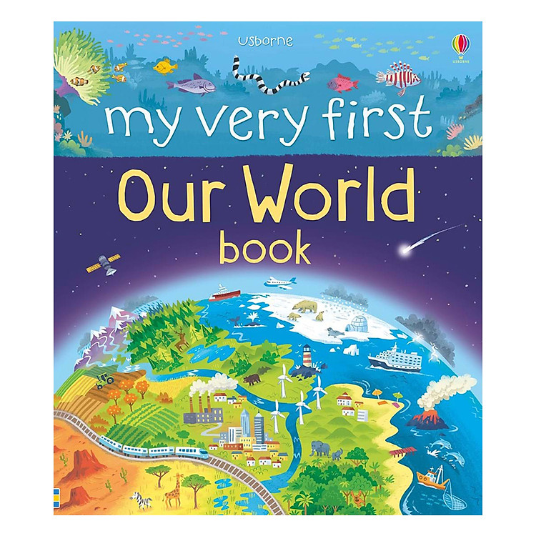 Sách Usborne My Very First: Our World Book
