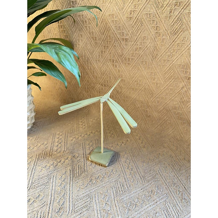 Chuồn chuồn tre ONGTRE cân bằng để bàn decor (loại dày) - Ảnh 6