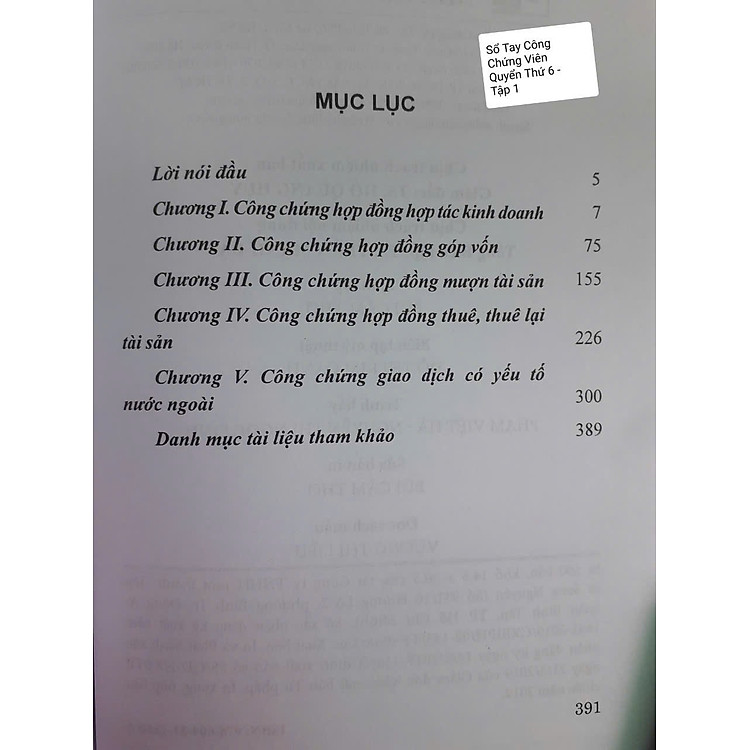 Sổ Tay Công Chứng Viên - Những Vấn Đề Cần Lưu Ý Khi Công Chứng Một Số Loại Giao Dịch Khác (Tập 1+ 2) - Ảnh 6