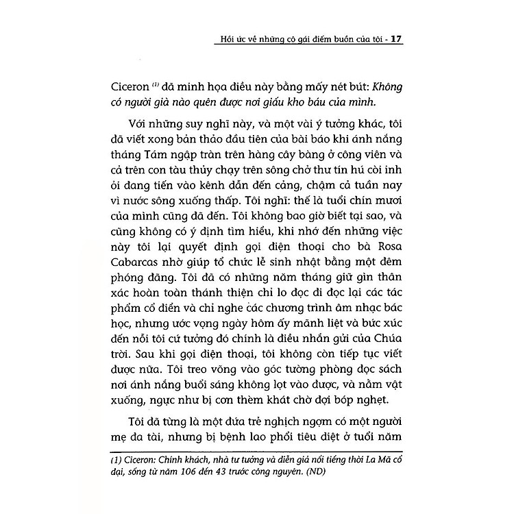 Hồi Ức Về Những Cô Gái Điếm Buồn Của Tôi (Tái Bản 2017) - Ảnh 5