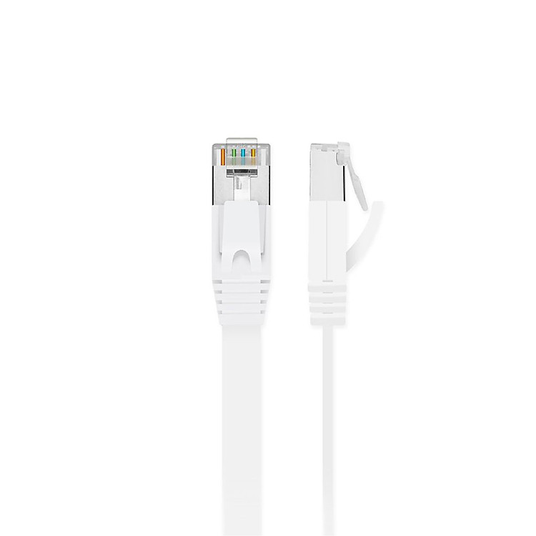 Dây cáp mạng Promate LinkMate-L2 1.5m - Trắng - Hàng Chính Hãng