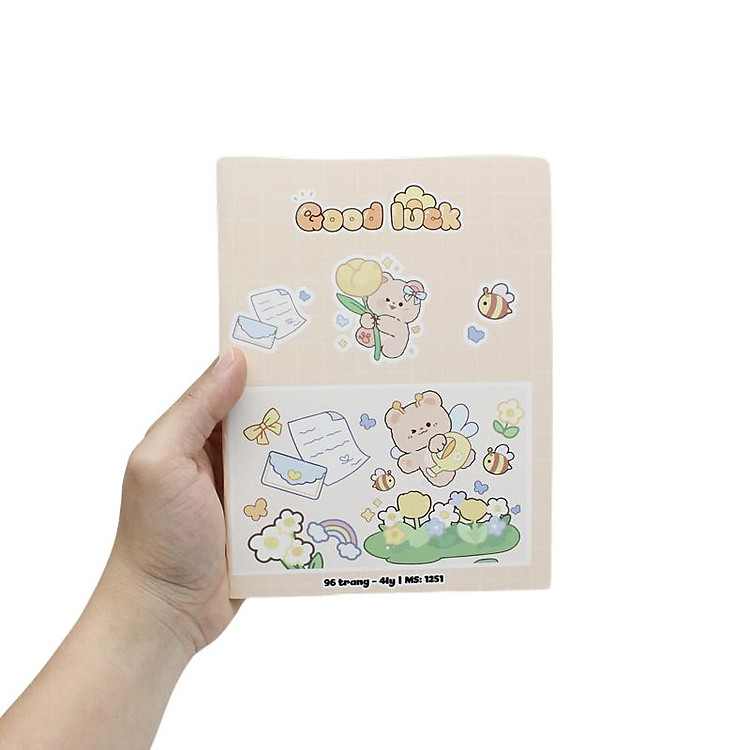 Tập Học Sinh Goodluck 4 Ô Ly (96 trang, 120gsm) - Ảnh 3