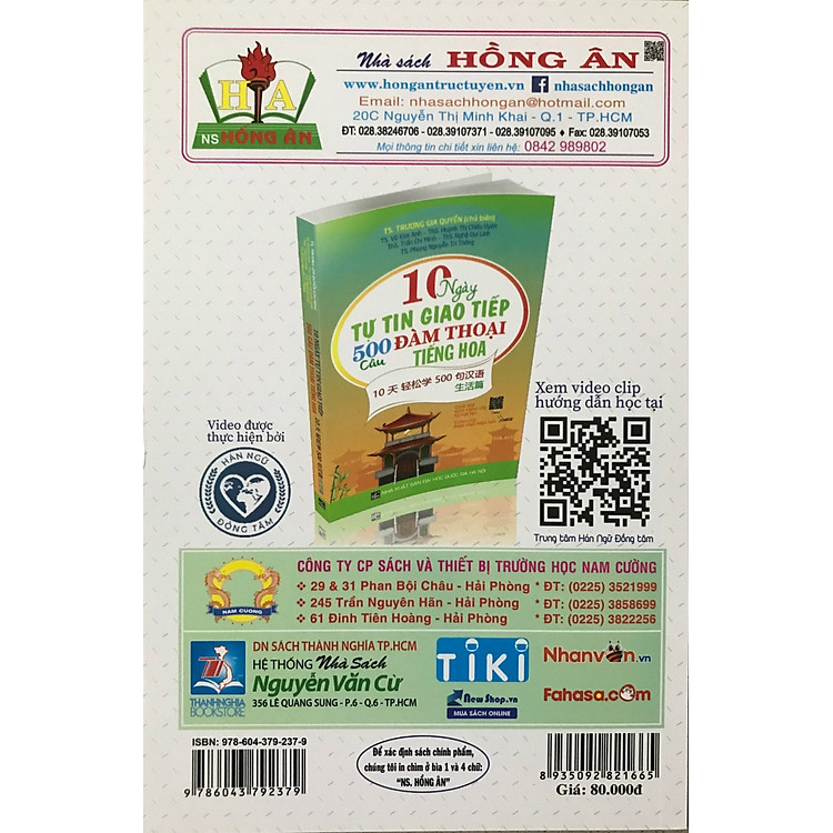 10 Ngày Tự Tin Giao Tiếp 500 Câu Đàm Thoại Tiếng Hoa Thương Mai - Ảnh 2