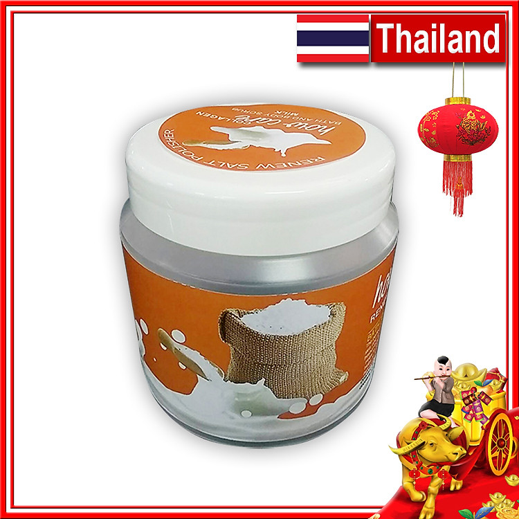 Muối Tắm Trắng Da Collagen - Làm Sạch Tế Bào Chết - Ngừa Mụn Lưng - Viêm Nang Lông - Mờ Thâm Nám Tàn Nhang - Sữa Tươi Howcare Thái Lan 700g