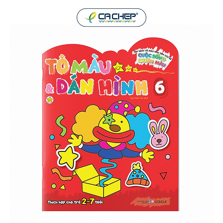 Bộ Tô Màu Và Dán Hình - Cuộc Sống Muôn Màu (Tập 3) - Ảnh 7