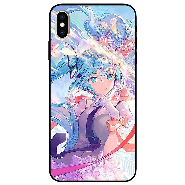 Ốp lưng dành cho Iphone X - Xs - Xs Max - XR - 11 - 11 Pro Max - Anime Cô Gái Mắt Xanh - Hàng Chính Hãng